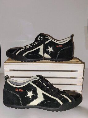 CONVERSE All Star Y2K Suede/Leather Sneakers, Size 9.5